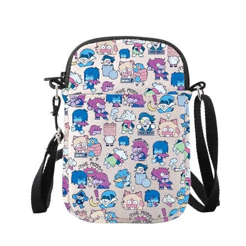 WUSUANED Cartoon Game Crossbody Bag Fictional Characters Bag RPG Lover Gift Video Games Fan Gift