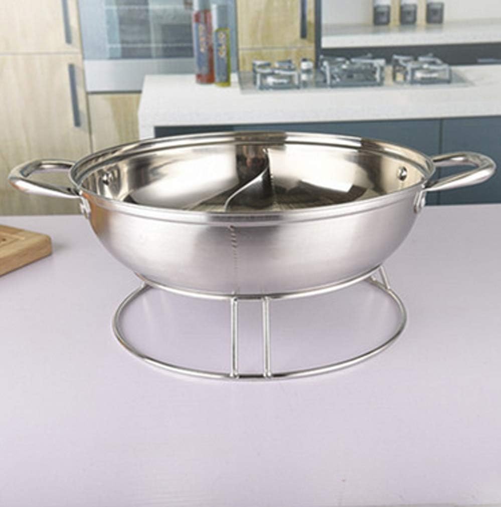 Wok Ring/Double Solid Pot Rack/Chrome Steel Wire Wok Rack Insulated Pot Mats Cookware Ring/Wok accessories: Home & Kitchen