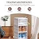 ELUCHANG Schuhboxen Stapelbar Transparent, Installationsfrei 6er Pack Schuhbox, Faltbar Schuhaufbewahrung mit Tür für Schrank Wand Turnschuhe Stöckelschuhe, bis Größe 45,weiß