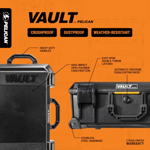 Image of Pelican Vault Long Cases - Hard Case For Camera, Rifle, Gear, Equipment