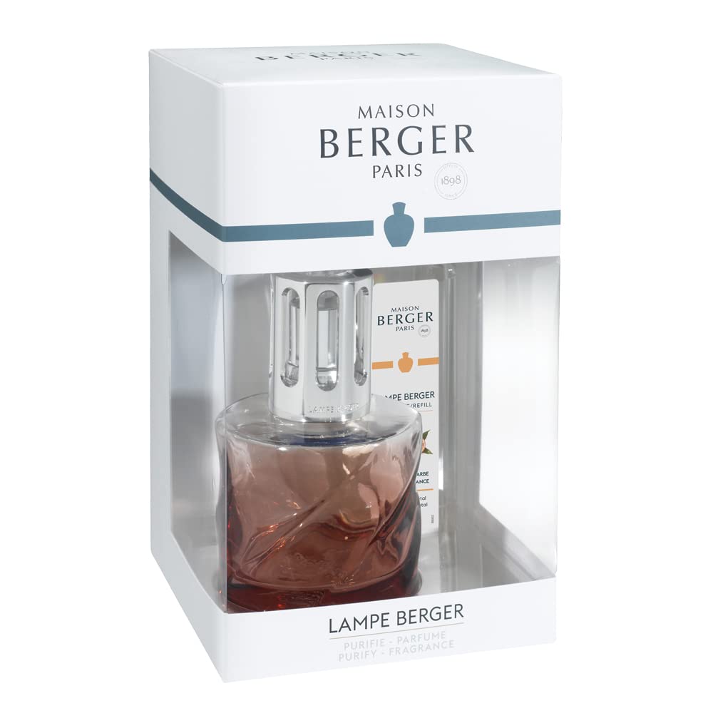 Coffret lampe Berger Spirale Rose Ambré