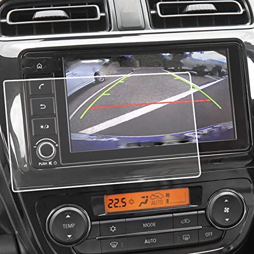 Verre trempé pour autoradio GPS Mitsubishi Mirage 2020-2022 film protection écran 6,25"