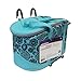 Huffy Quick Release Front Handlebar Bicycle Bike Cycling Portable Lift Off Basket with Canvas Insulated Bag Cooler (Blue)