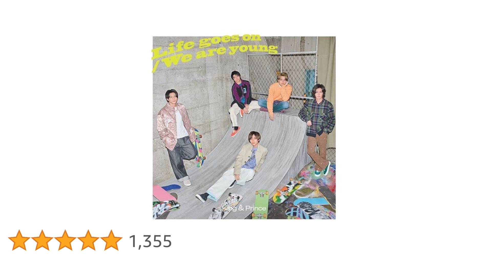 Mr.5 Life goes on / We are young セット売り Amazon.co.jp: Life goes on / We are young (初回限定盤A
