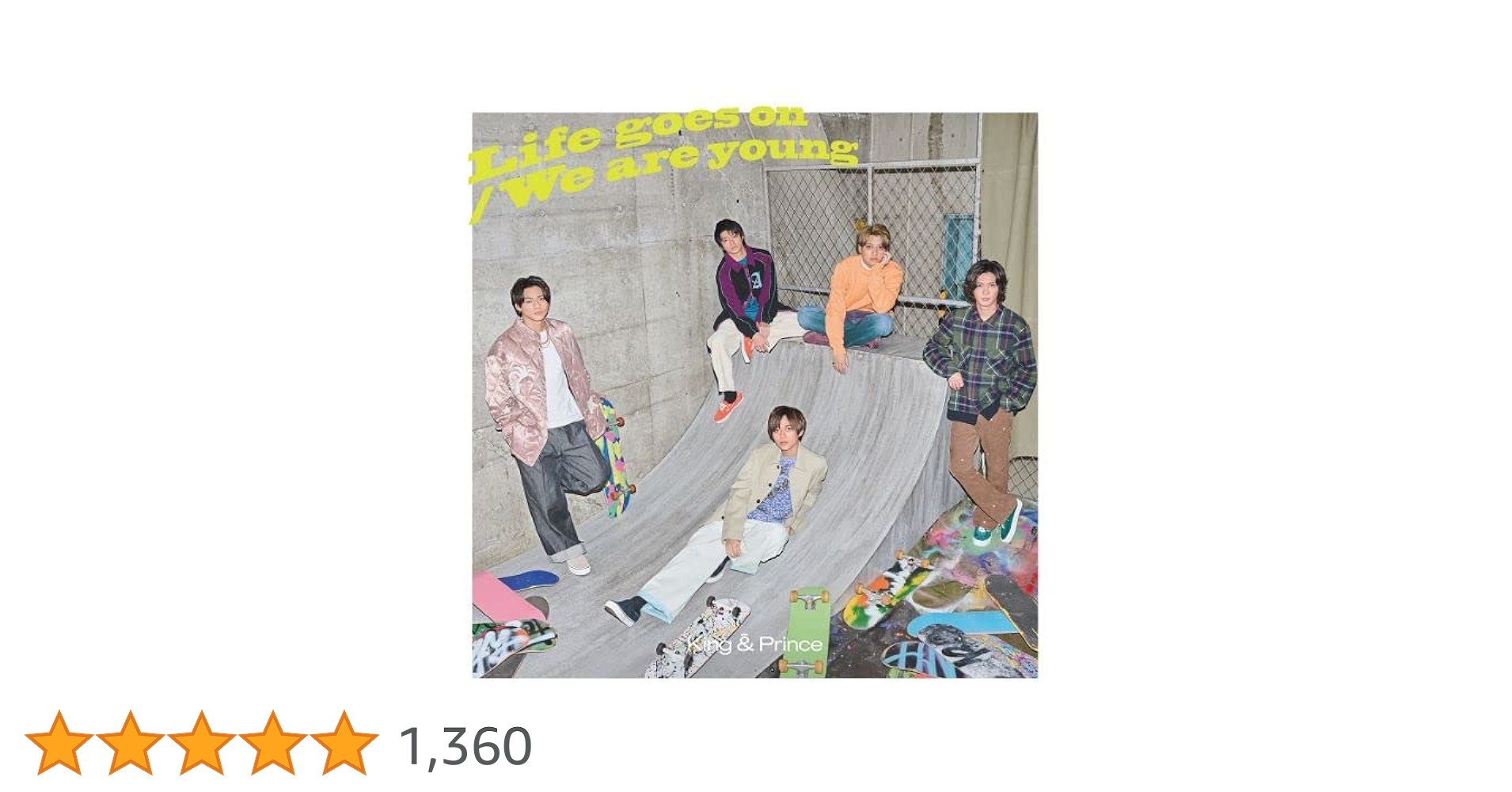 Amazon.co.jp: Life goes on / We are young (初回限定盤A