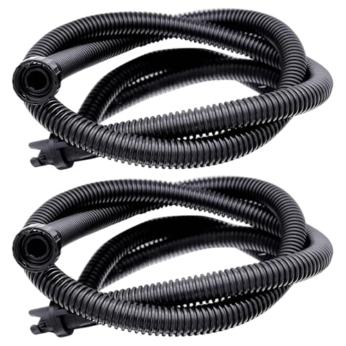 Tuyau de pompe de planche à pagaie étanche, lot de 2 tubes de gonflage en plastique