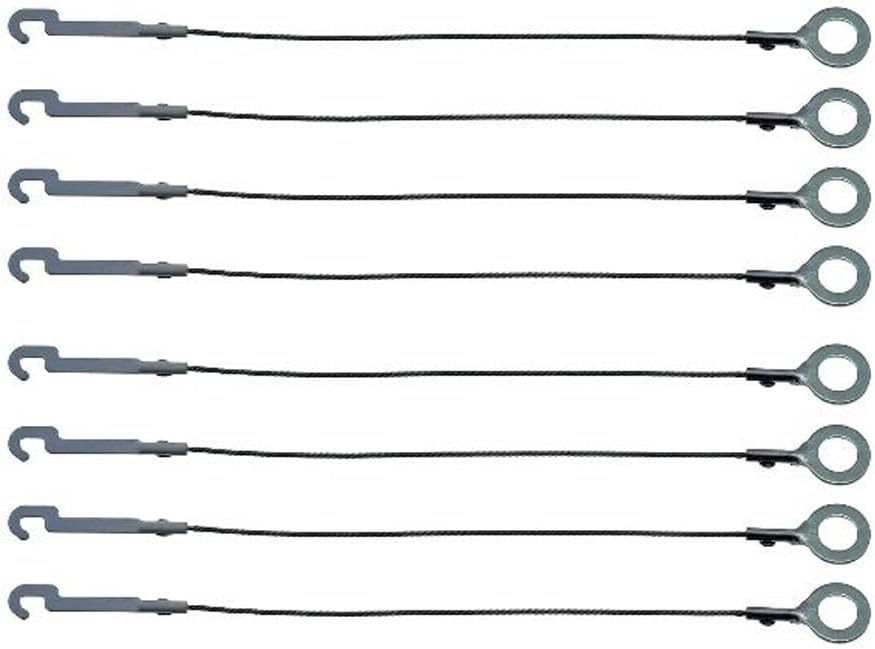 2 Set Drum Brake Self Adjuster Cable Rear Front 1Qty