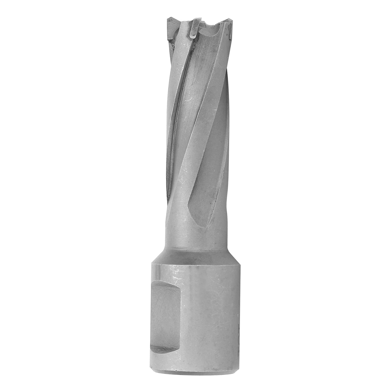 Foret à carotte annulaire creux à tige plate en TCT pour ouvreurs de trous, outil manuel pour l’acier et les matériaux durs, géométrie des bords à plusieurs couches avec une finiti (14 * 35mm)
