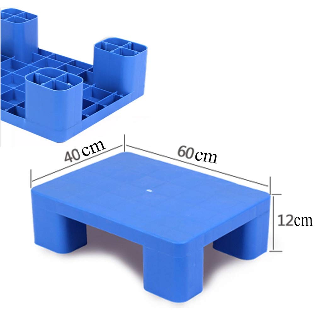 HeavyDu - Estante de plástico impermeable para uso ideal para jardín, almacén y apilamiento combinado, disponible en 5 tamaños