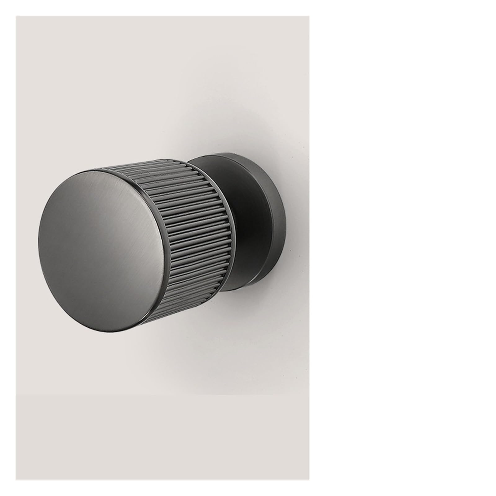Serrure de porte invisible haut de gamme en Black Nickel pour cloison minimaliste