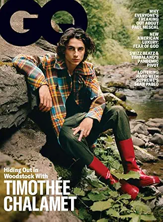 GQ Magazine, November 2020 | Timothee Chalamet "Dune" Single Issue Magazine January 1, 2020