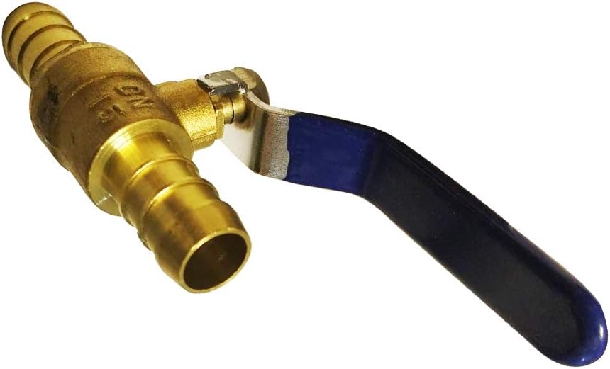 ❤ Crаzу Dеаlѕ Metalwork PEX Valve 5/8 Barb, Heater Hose Barbed Valves, Forged Brass, 90 Degree Turn, Full Port, 1 Pc