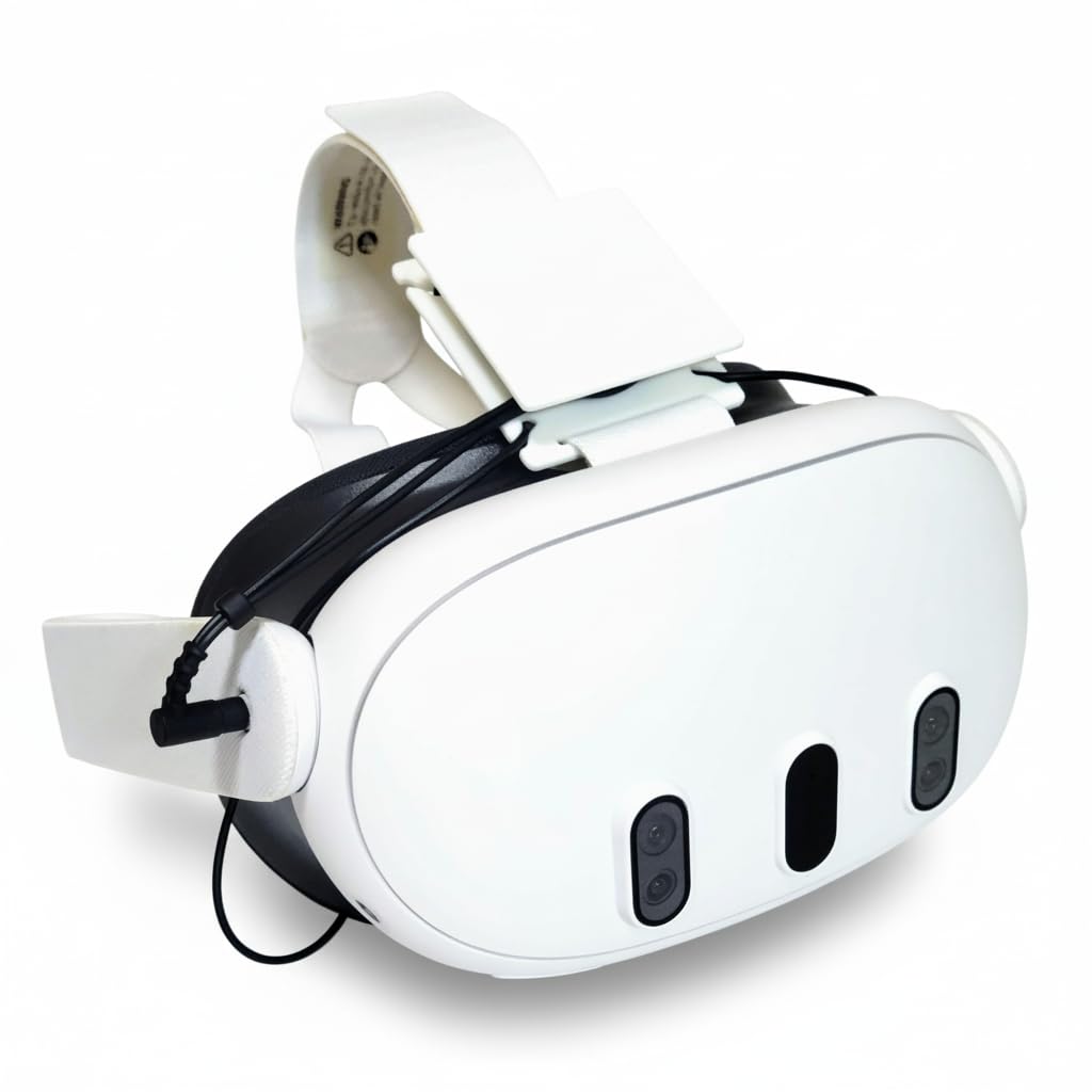 Amazon.co.jp: Meta Quest 3 等に対応 イヤホンケーブルホルダー 長さ