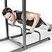 Marcy Power Tower Multi-Grip Pull Up & Dip Station VKR Home Gym TC-3515 BLACK, 74 pounds