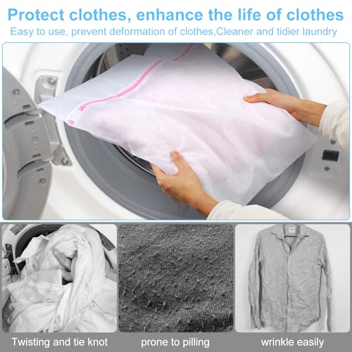 Vivinin 6 Pcs Mesh Laundry Bags For Delicates thumb #3