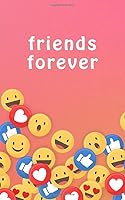 Friends Forever: Social Media Address Book Contact Information for New Friends, Keepsake for Summer Camp Memories 1075985110 Book Cover