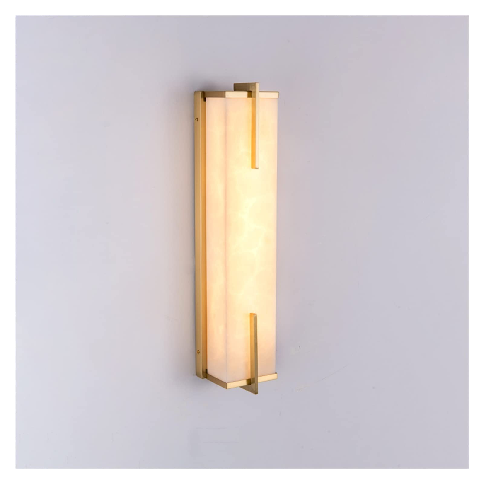 ZTCHSENZT Wall Sconces, Classic Marble Wall Light Gold Wall Lamp Indoor Decor LED Sconce Light for Living Room Bedroom Hotel Villa Background Lamp