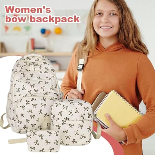 Mochilas para mujeres de estilo académico con gran capacidad interior 2