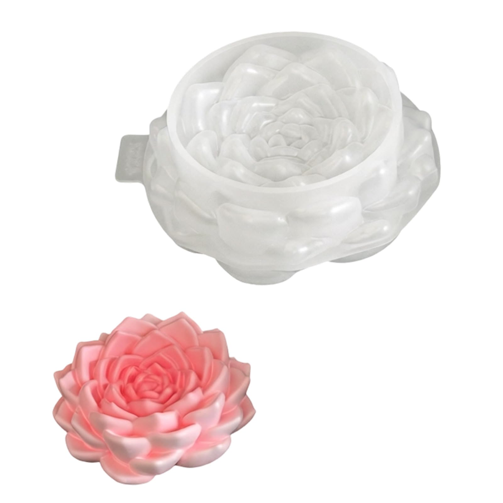PANGBOER Shaped Silicone Molds Food Grade Silicone for Making Cup Soap Gypsum Decoration and Storage Bowl Epoxy Rosin Cast for