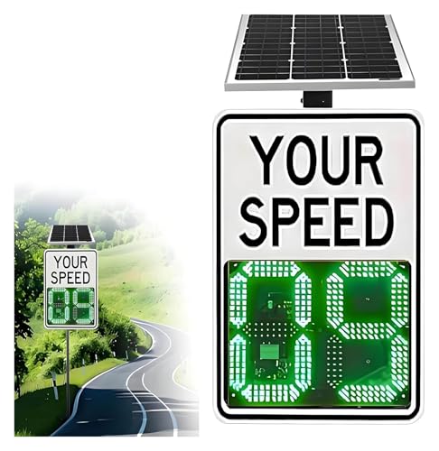 Panneau radar LED haute visibilité pour la sécurité routière