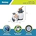 Bestway 58498E Flowclear 1500 Gallon Sand Filter Pool Pump for Above Ground 300 to 11,200 Gallon Swimming Pools with Adapter (Sand is Sold Separately)
