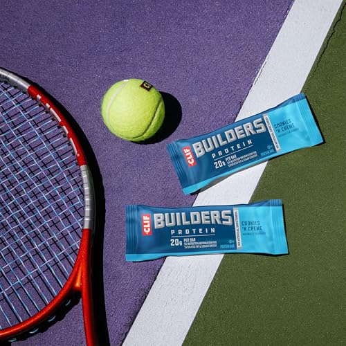 CLIF BUILDERS Protein Bars, Cookies 'N Creme, 20g Protein, 12ct - image 9