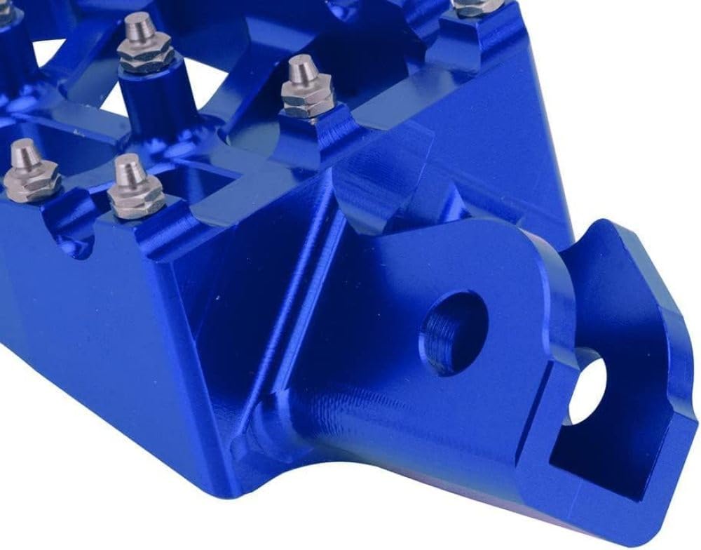 Podnóżki motocyklowe szersze podnóżki CNC do Surron LBX MX4 niebieskie | do Surron LBX do Talaria Sting MX3/R MX4 do Talaria X3 XXX, Electric Dirt Bike, Dirt Bike, zastosowanie terenowe, Podnóżki