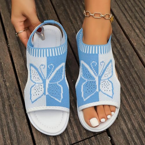 Nu-pieds plateforme chaussures de vacances sport et marche - 3