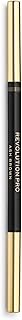 Revolution Pro Define & Fill Micro Brow Pen, Dual Ended Eyebrow Pen, Spoolie & Brow Filler In One Pen, Vegan & Cruelty-Free, Ash Brown