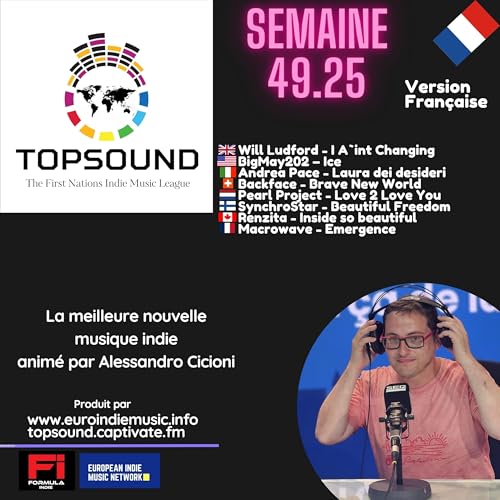 TOPSOUND WEEK 49.25 Version fran&ccedil;aise Podcast Por  arte de portada