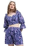 jovani dress price range Manga ThreeForth KETCH Vestido de Playwear para mujer, Azul, XS