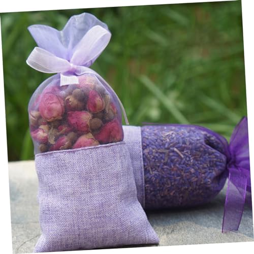Bolsas de Organza con Cordón Lavanda 96pcs miniatura 6