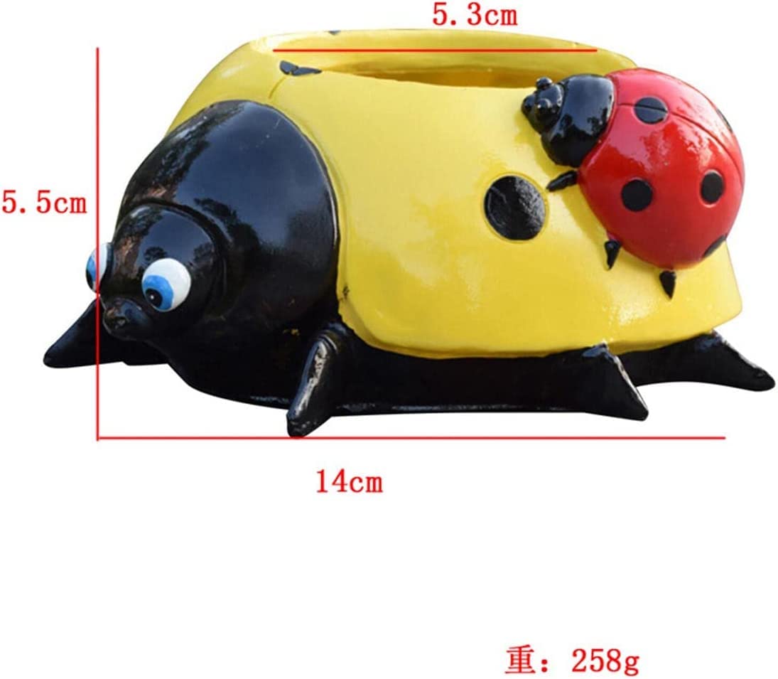 Mini Coccinella In Vetro Rosso Fatta A Mano | Ornamento Per Piante Grasse E Giardini Fatati | Portafortuna Da Collezione