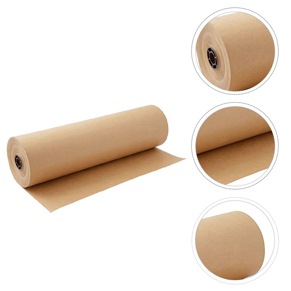 OHPHCALL 2rollen Kraft Geschenkpapier für Blumengeschenke und Bastelprojekte Geschenkpapierbögen für Feste und Geburtstage Verpackungspapier für Diverse Präsente