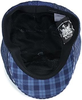 KNOX ハンチング 帽子 春夏 先染め インディゴ パッチワーク 日本製 ノックス ハンチング帽 チェ Amazon | (ノックス) Knox ハンチング デニム 先染め 日本製