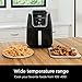 Ninja | XL Single Basket Air Fryer | 5.5 QT Capacity fits 3lbs of Wings | 5-in-1Air Fry, Roast, Bake,Reheat & Dehydrate |Dishwasher Safe Parts & Recipe Guide | Grey |AF150AMZ