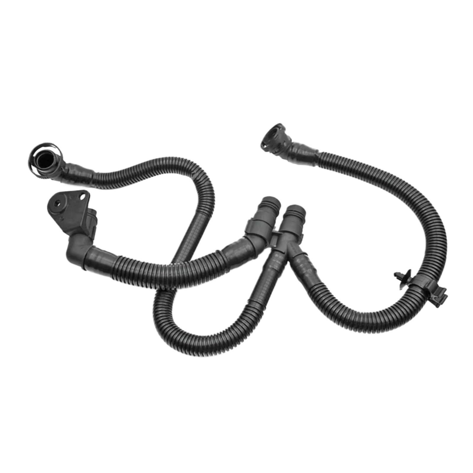 Engine Breather Vent Hose Compatible with A6 C6 4F2 3.2 FSI 2009 2010 2011 for 2.8 FSI 2006-2011 Auto PCV Breather Hose Crankcase Ventilation Vent Hose 06E103217T
