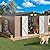 IRONCK 10x12FT Outdoor Storage Shed, Metal Garden Tool Shed with Breathable Vent and Lockable Doors, Outside Storage for Backyard, Poolside, Patio, Brown