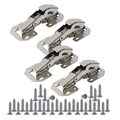 T&B Cabinet Door Hinges Easy Installation 90 Degree Kitchen Concealed Cupboard Door Spring