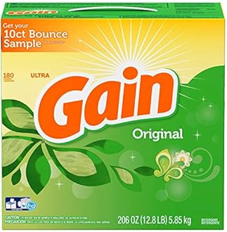 Gain Ultra Powder Laundry Detergent, Original (206 oz., 180 loads)