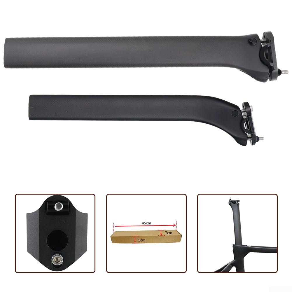 Reggisella In Fibra Di Carbonio 340mm - Leggero E Resistente Per Bici F8, F10, F12 - Foto 8