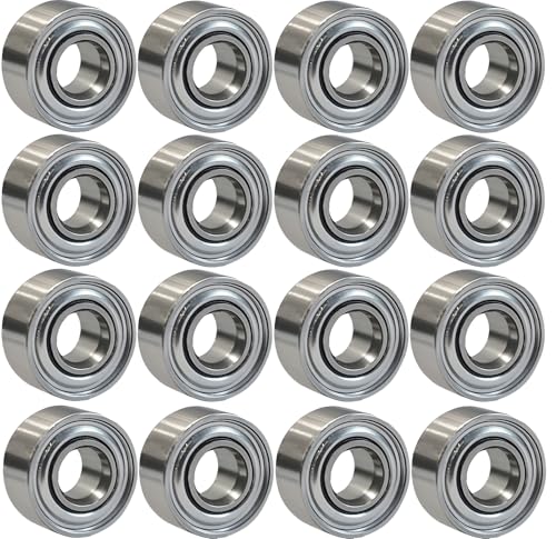 Image of 20 PCS 683ZZ Ball Bearings - 3mm Inner Diameter, 7mm Outer Diameter, 3mm Thickness - Double Shielded, Deep Groove Bearings for Various Applications (683-ZZ)