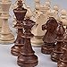 Staunton No. 6 Tournament Chess Pieces in Wooden Box, 3.9-Inch King