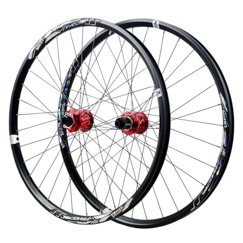 }EeoCNzC[Zbg 26/27.5/29C` fBXNu[L MTB zC[ X[ANX tg 15x100mm A 12x142mm 32H A~ 7-12s JZbgp(Red,27.5'')