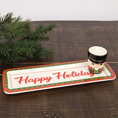 Nutcracker Tray with Toothpick Holder