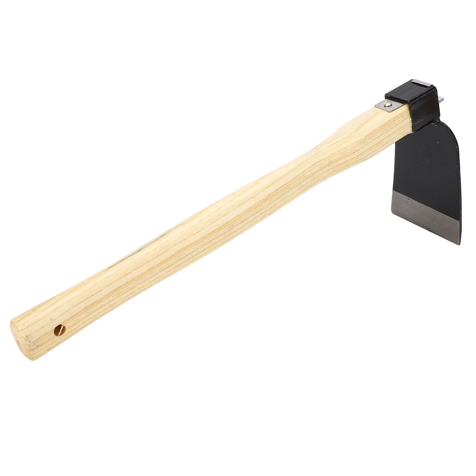 KKPLZZ Zappa a Mano, Strumento per Diserbo da Giardino in Acciaio Al Carbonio con Manico Ergonomico in Legno con Design a Cuneo Antiscivolo a Doppia Sicurezza, per Coltivare il Te