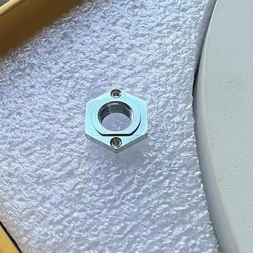 Image of Replacement Pedal Nuts for Garmin Vector 3 3s Rally RS100 RS200 RK100 RK200 Bike Pedals Nut Bicycle Repair Accessories Parts Screws (LM-L)