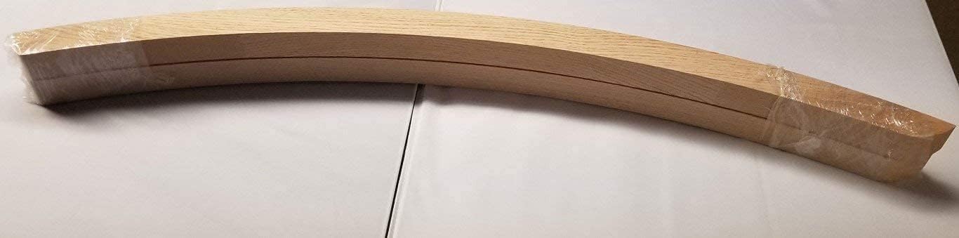 PAIR BENT OAK ROCKER RUNNERS - 1-1/2"WIDE
