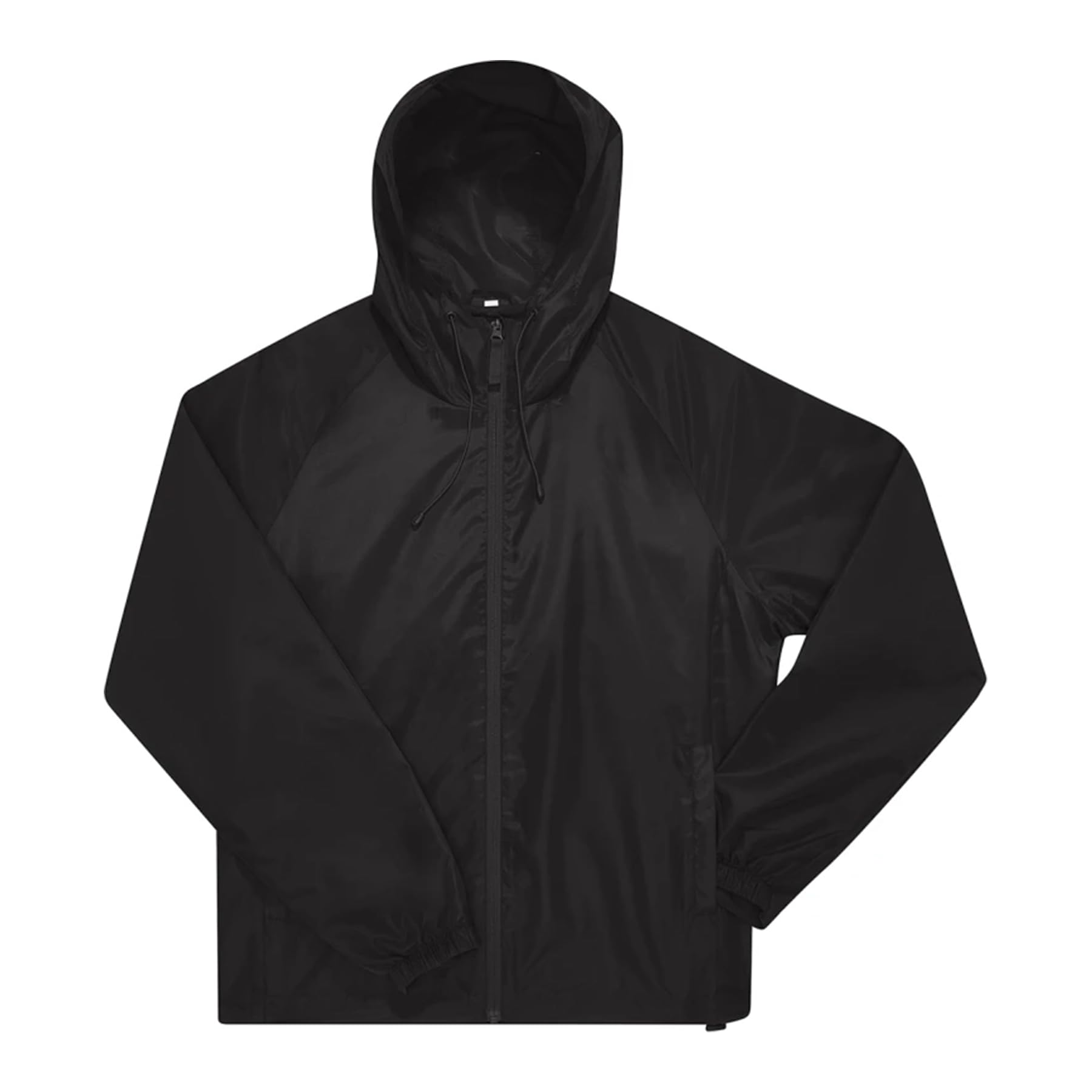 Unisex Windbreaker Regen- und Windjacke personalisierbar mit Logo oder Text – Leichte wasserabweisende Outdoorjacke | XS–4XL | Bedruckbar für Arbeit, Sport, Team & Freizeit