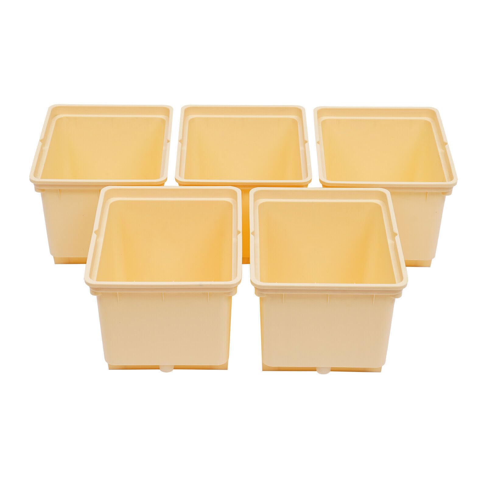 Sistema de cultivo hidropónico, sistema de cultivo hidropónico, sistema de cultivo hidropónico, PP y UV, cubo de 11 L con tapa, riego de jardín interior